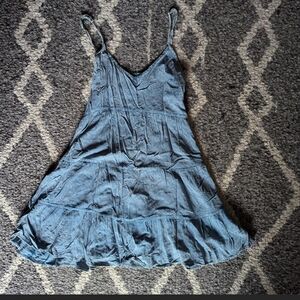 Blue Sleeveless Dress